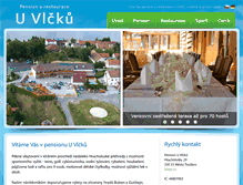 Tablet Screenshot of pensionuvlcku.com